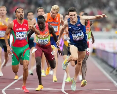 UK's Jake Wightman Denied Gold as Portugal's Isaac Nader Wins Stunning 1500m Title