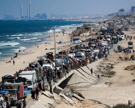 Israel Announces Temporary Escape Route for Gaza City Civilians